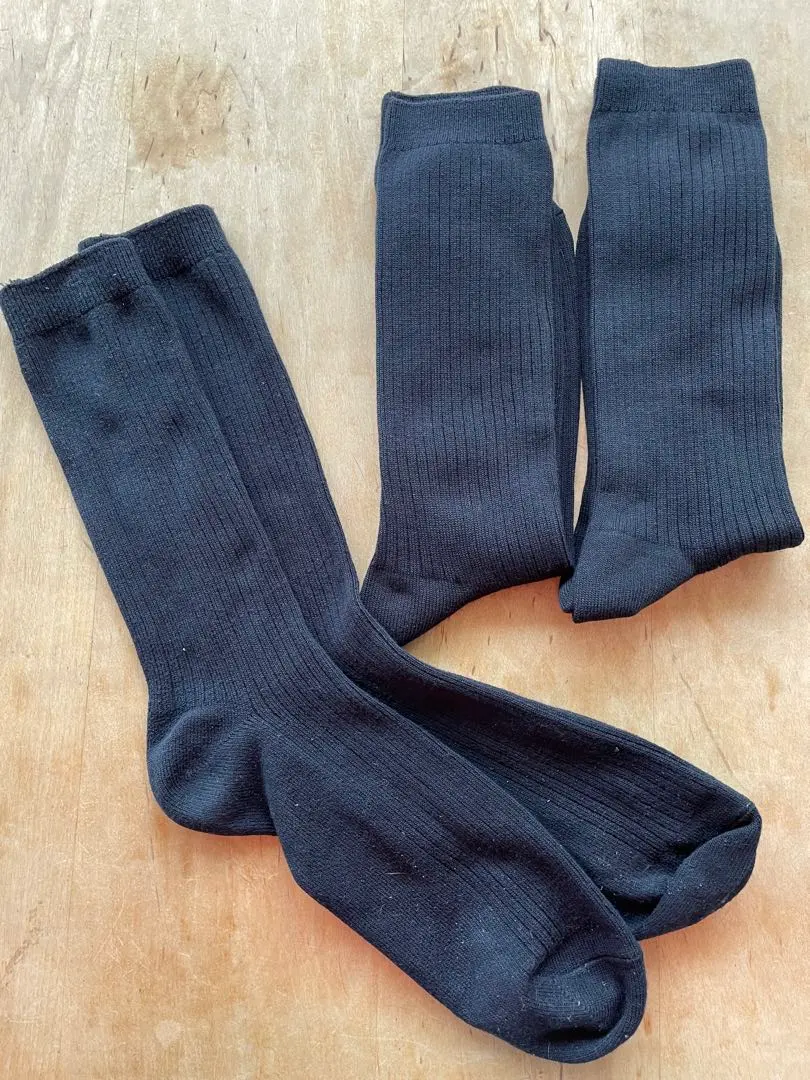 Thumbnail of Price reduced! Tombo school socks, size 28-30, set of 3