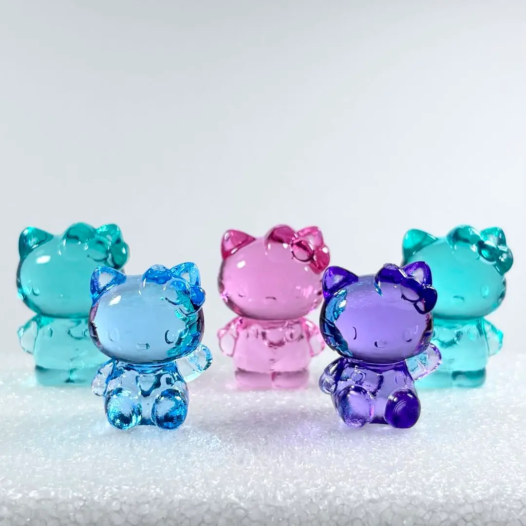 Thumbnail of Hello Kitty Crystal-Style Figure Mascot Set of 5