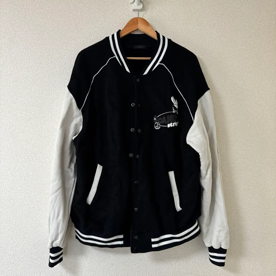 SLOWBUCKS スロウバックス スタジャン サイズM ポリエステル