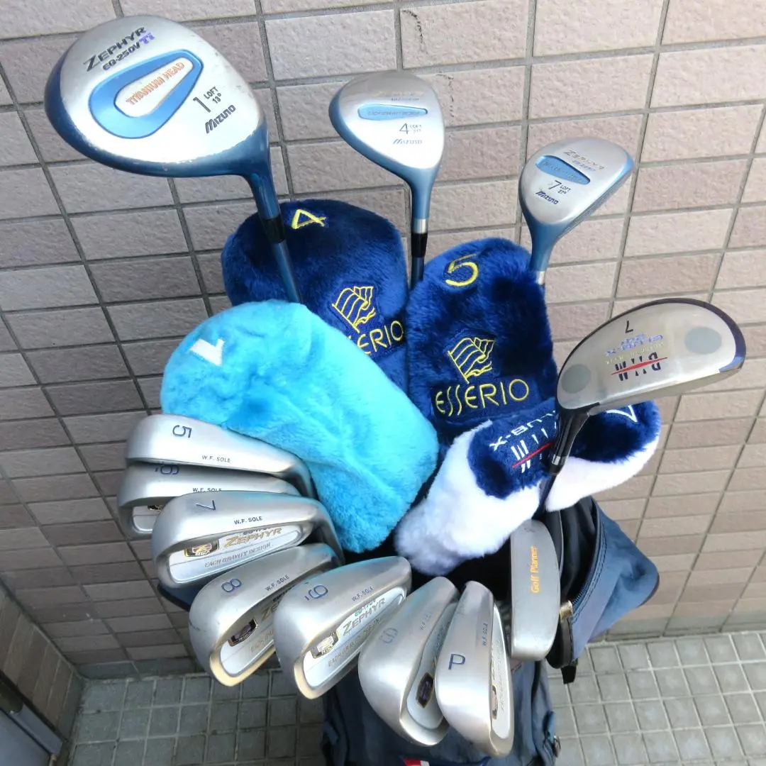 【美品・レディース】MIZUNO ZEPHYR EG-170V ゴルフ6本セット 美品・レディース】MIZUNO ZEPHYR EG-170V ゴルフ6本セット