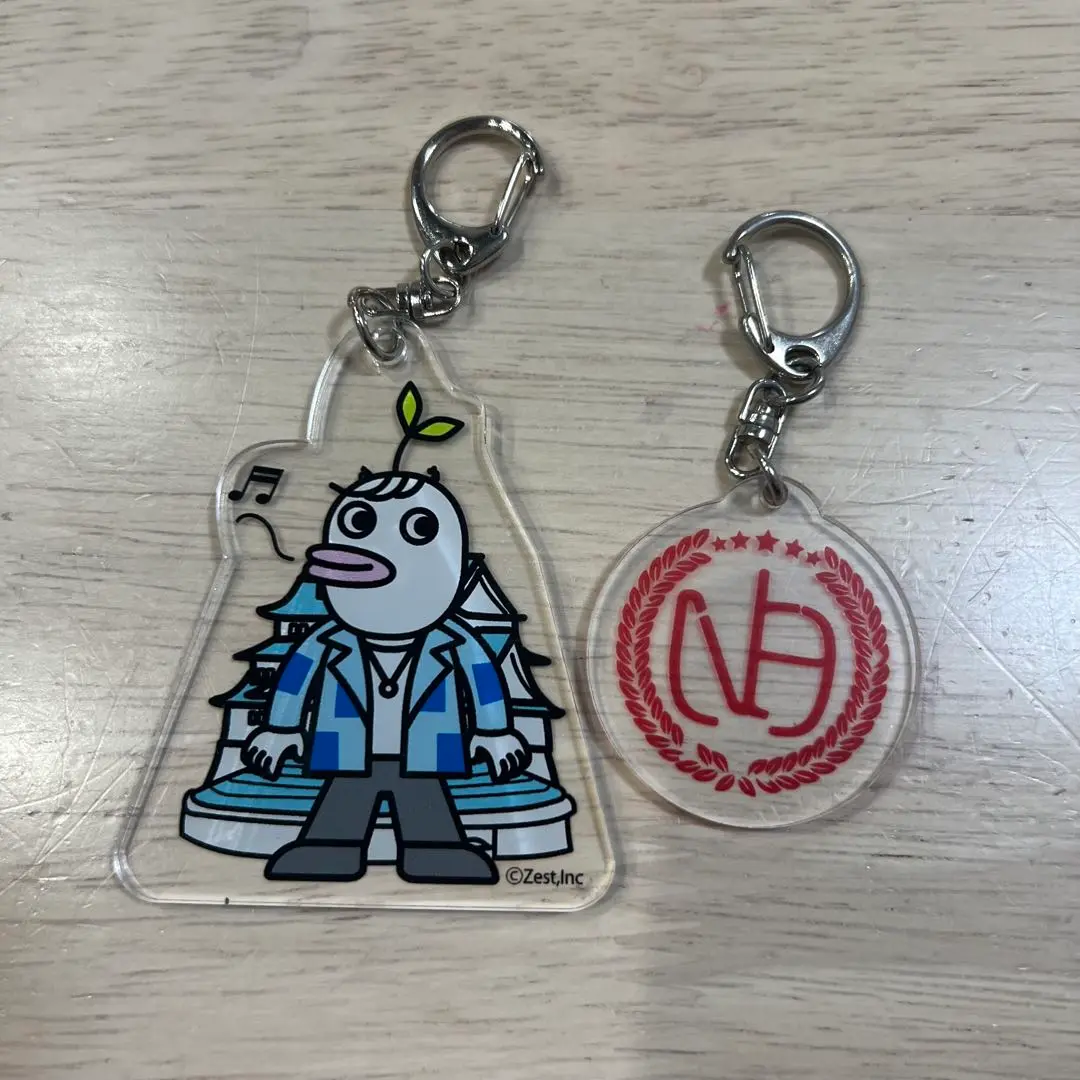 Novelbright 竹中雄大　BDグッズ　きゅうりキーホルダー　サイン入り Novelbright Official Fanclub『NOVELCITY』会員限定 《竹中雄大
