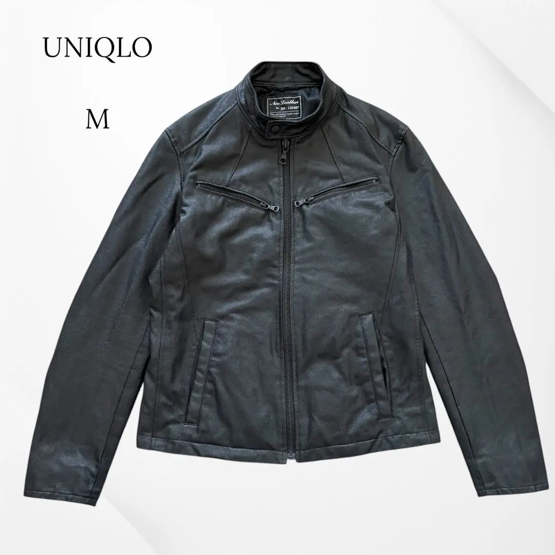 2025年最新】UNIQLO メンズ シングルライダースの人気アイテム