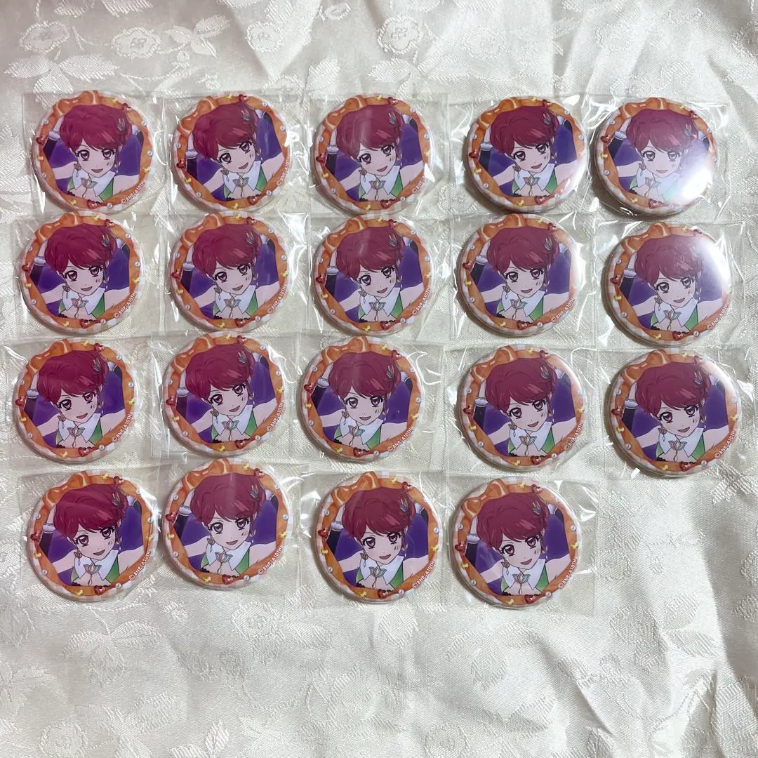 Thumbnail of Aikatsu! Trading Can Badge Stage Can Badge Kaede, 19 pieces