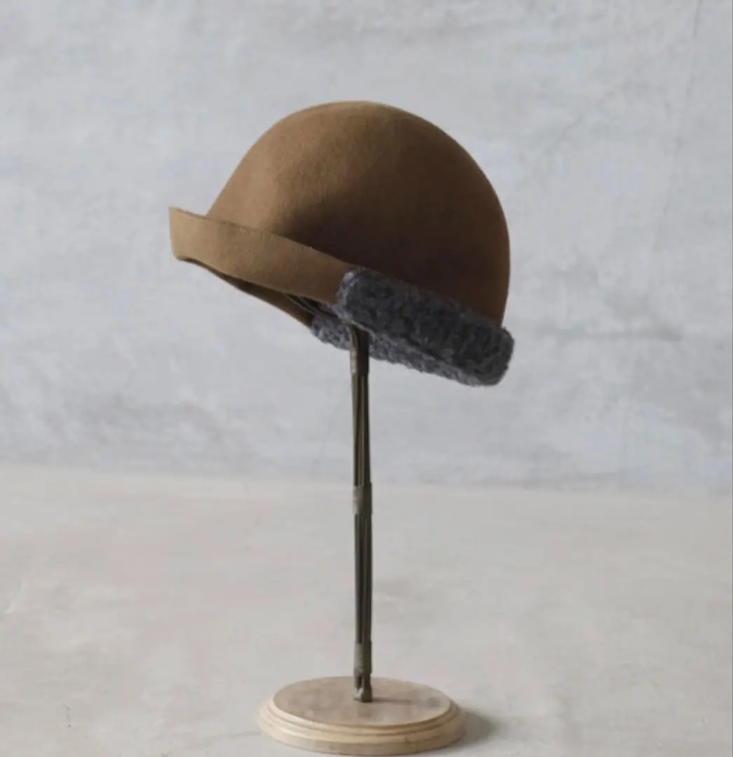 新品未使用　マチュアーハ　mature ha. hood cap ボアキャップ mature ha.｜マチュアーハ ｜hood cap｜ボアキャップ｜MAW21-05