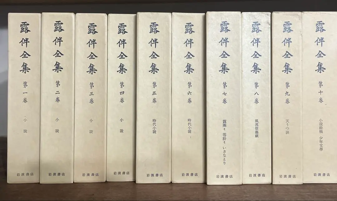 Thumbnail of Rohan Zenshu Complete Works, Iwanami Shoten