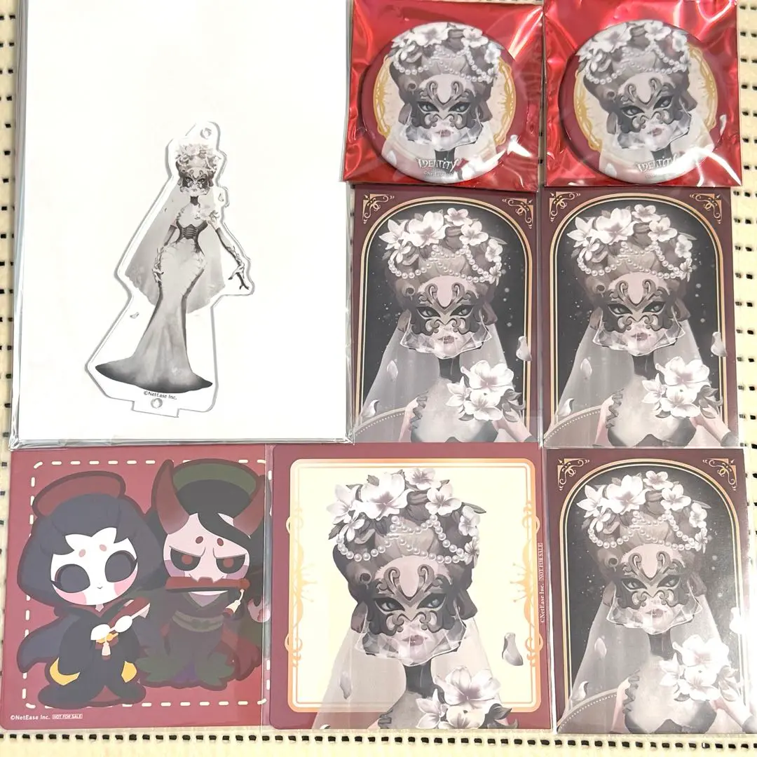 人形師　缶バッジ5点　第五人格　IdentityⅤ　真髄メモリアル グッズ-バッチ】Identity V 真髄メモリアル トレーディング缶
