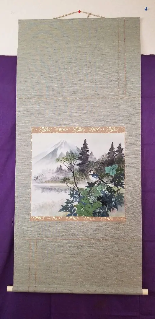 掛軸-1426　川人勝延　松風　共箱　二重箱 m86515188196_1.jpg?1738473201