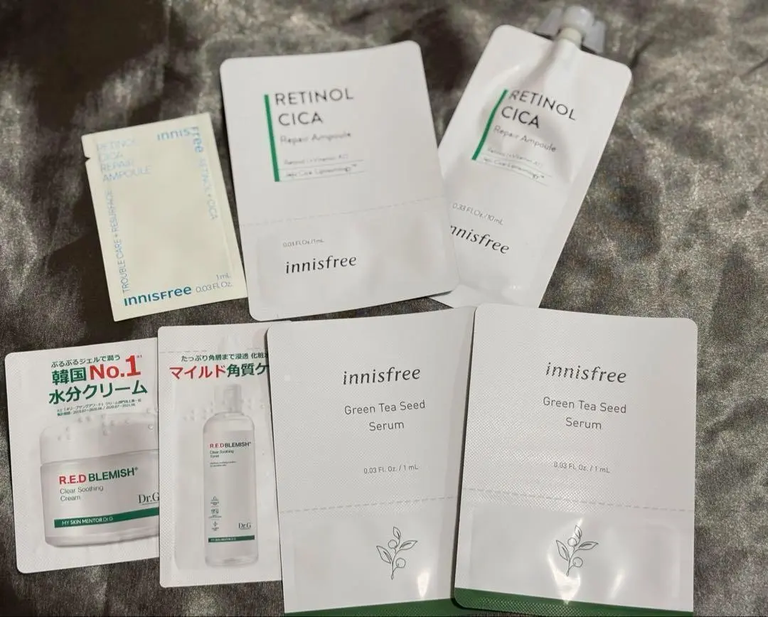 Thumbnail of innisfree Retinol Cica and Dr. G sample