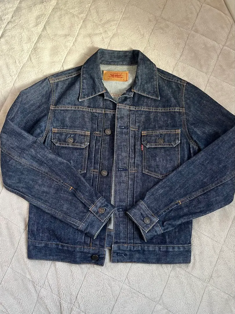 Thumbnail of Levi's Levi's 78570 M size jean jacket denim jacket