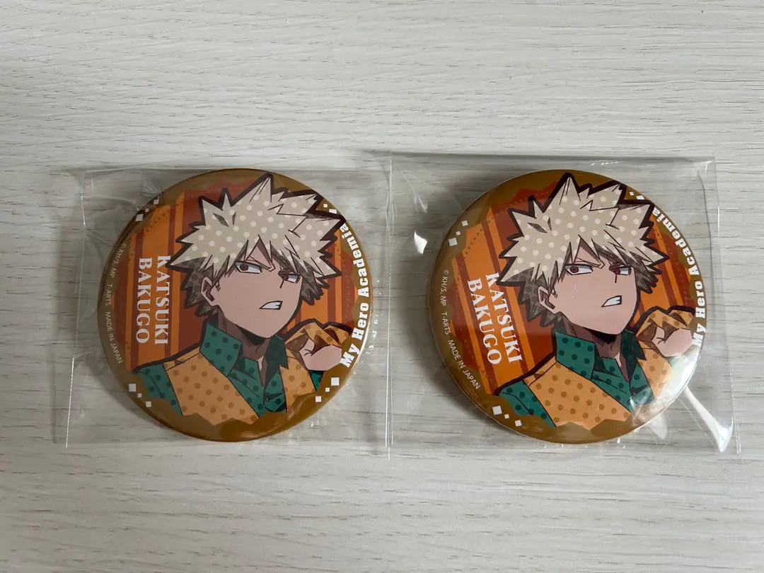 Thumbnail of My Hero Academia Katsuki Bakugo Can Badge Party Time
