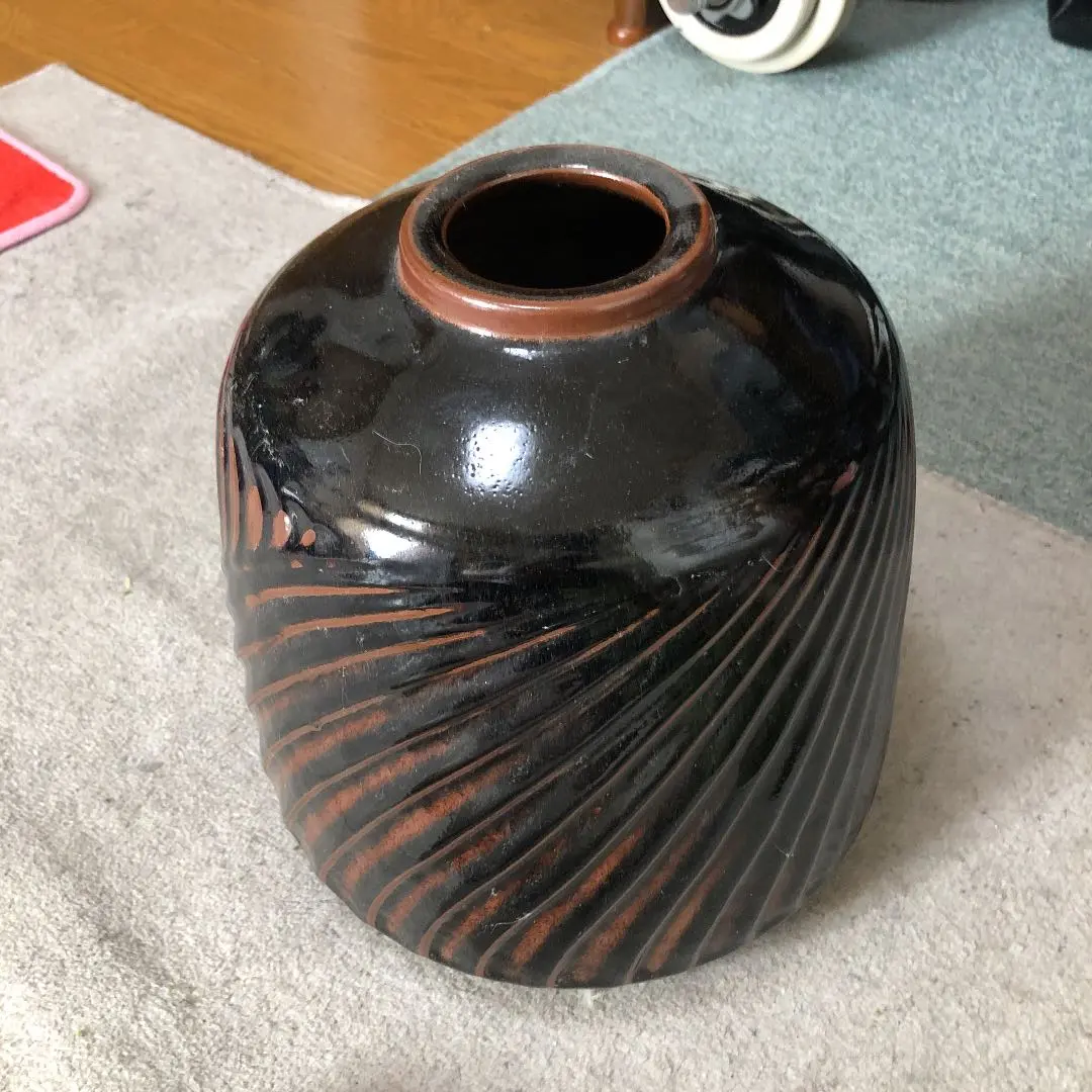 「64 昭和レトロ 陶器・磁器シリーズ」小石原焼 太田熊雄窯ピッチャー 打ち掛け 64 昭和レトロ 陶器・磁器シリーズ」小石原焼 太田熊雄窯