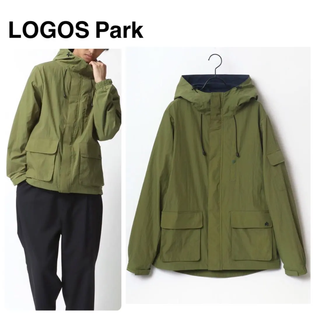 Thumbnail of Excellent condition. Original price ¥7,700. Logo Spark waterproof mountain parka LOGOS M