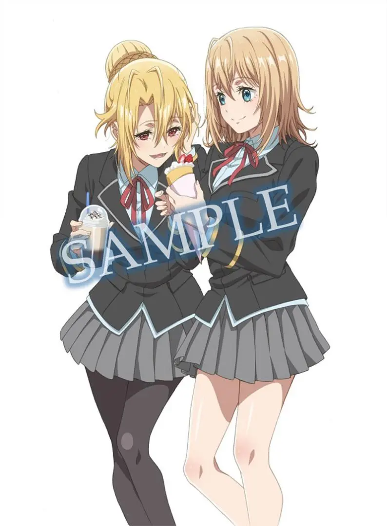 雑貨　オリヴィア＆アンジェリカ キャラクター原案・孟達描き下ろしA4キャンバスボックス 「Blu-ray BOX 乙女ゲー世界はモブに厳しい世界です 上巻」 早期予約が何より大事な世界ですキャンペーン 対象店舗早期購入特典 中古】雑貨 オリヴィア＆アンジェリカ キャラクター原案・孟達