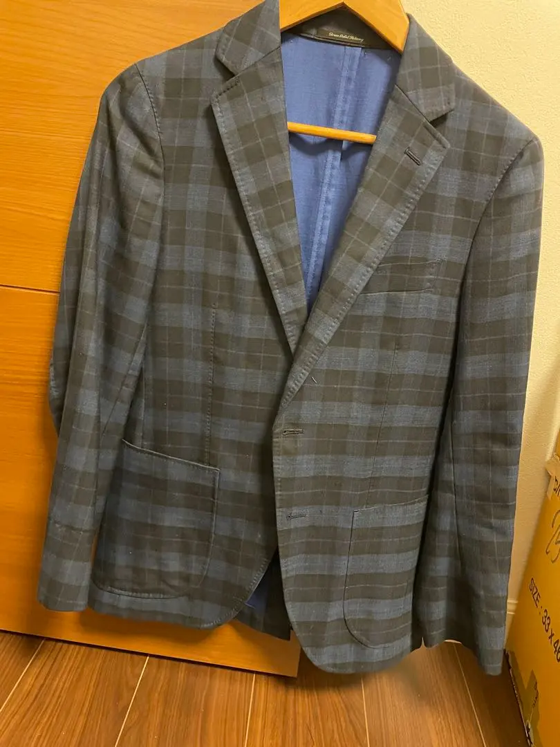 Thumbnail of Green Label Relaxing check jacket
