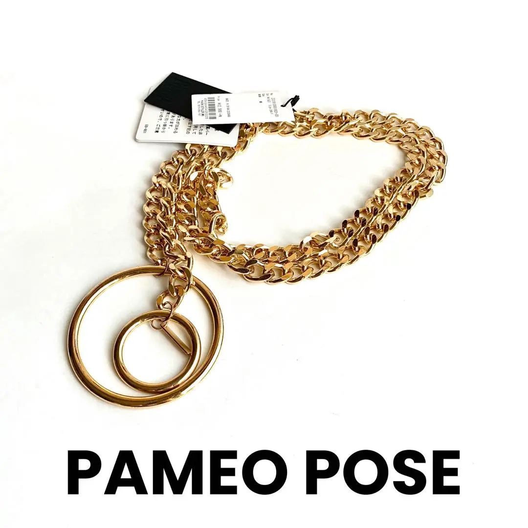 PAMEO POSE - 最終値下げPAMEOPOSEベルトの通販 by おまとめ割中