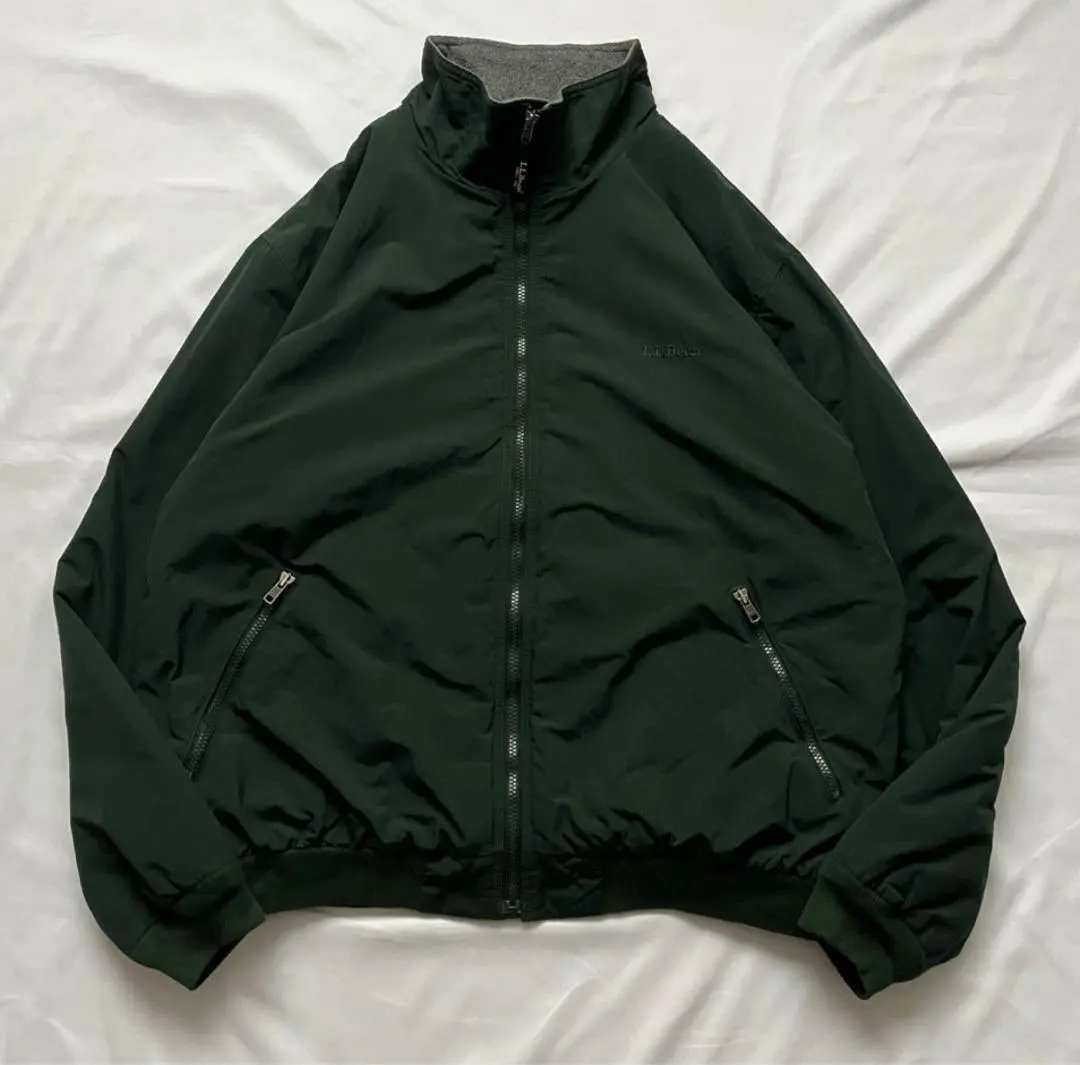 Thumbnail of Dark Green Nylon Jacket LLBean