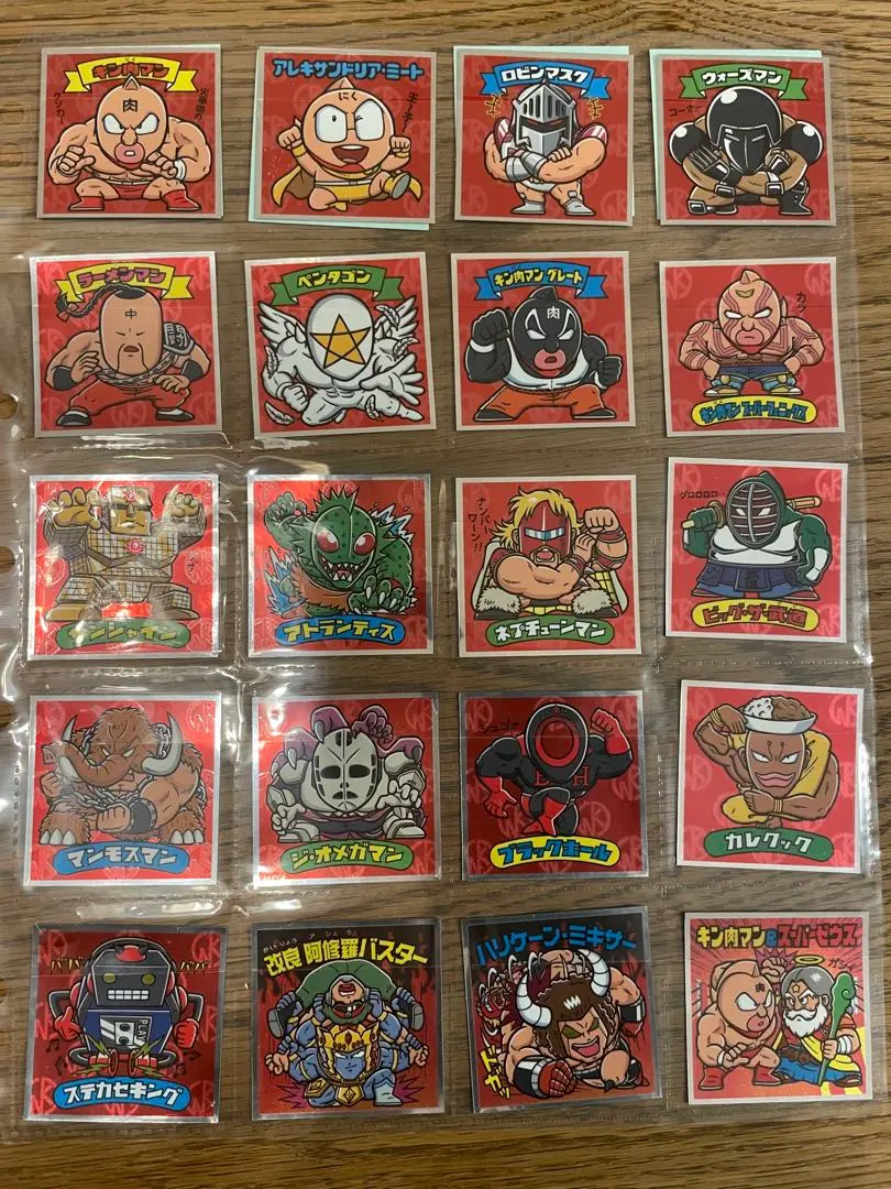 キン肉マン　ビックリマンシール　肉リマン　まとめ売り　全48種コンプ＋69枚 キン肉マン ビックリマンシール 肉リマン まとめ売り 全48種