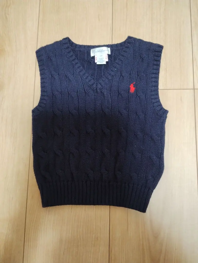 Thumbnail of Ralph Lauren Baby Vest, 12M (approx. 80cm), Navy