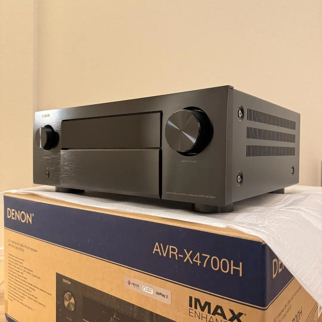 超美品 DENON AVR-X4700H AVアンプ IMAX Enhanced Denon AVR-X4700H 9.2-Channel Network A/V Receiver
