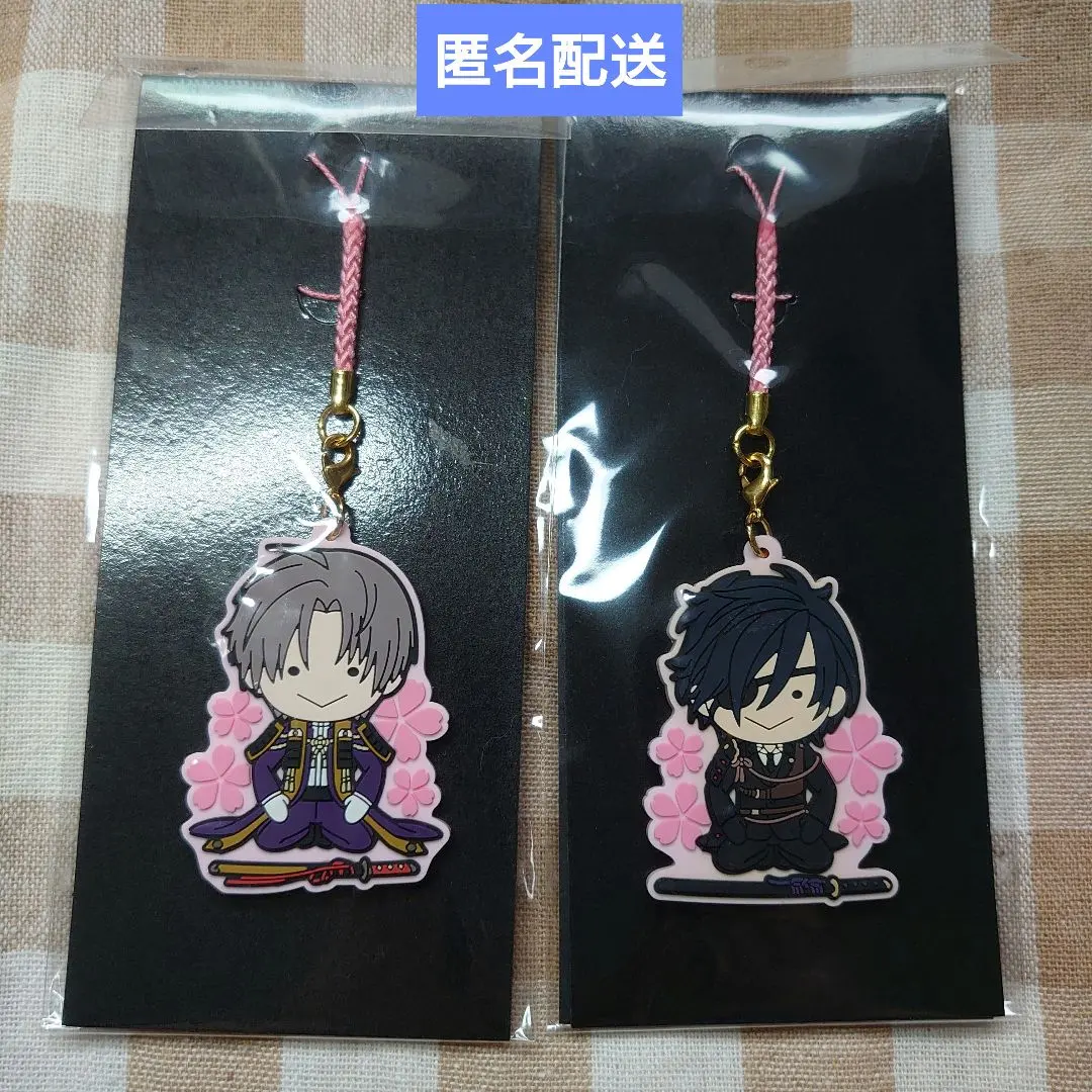 Thumbnail of Touken Ranbu, kneeling rubber strap, Hasebe, Shokudaikiri, set, Honmaru Hak