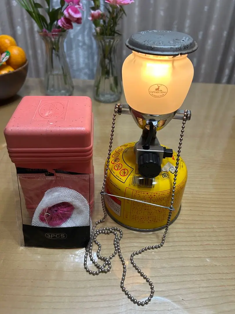 未使用 PRIMUS IP-2248 ガスランタン オレンジ プリムス PRIMUS(プリムス)の可愛らしいIP-2248 グッドコンディションの