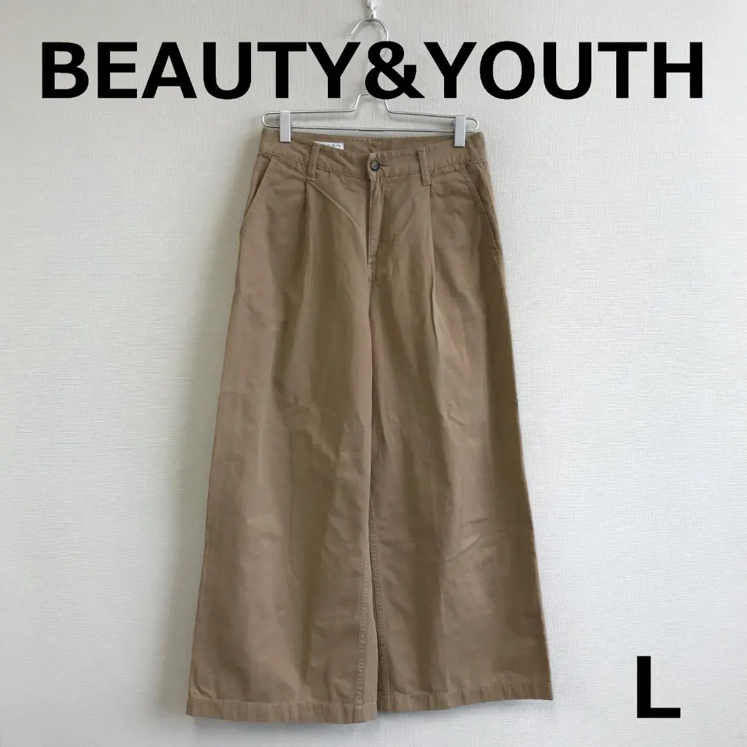 Thumbnail of Final A0818B07 【B&Y UNITED ARROWS】One-Tuck Wide Pants