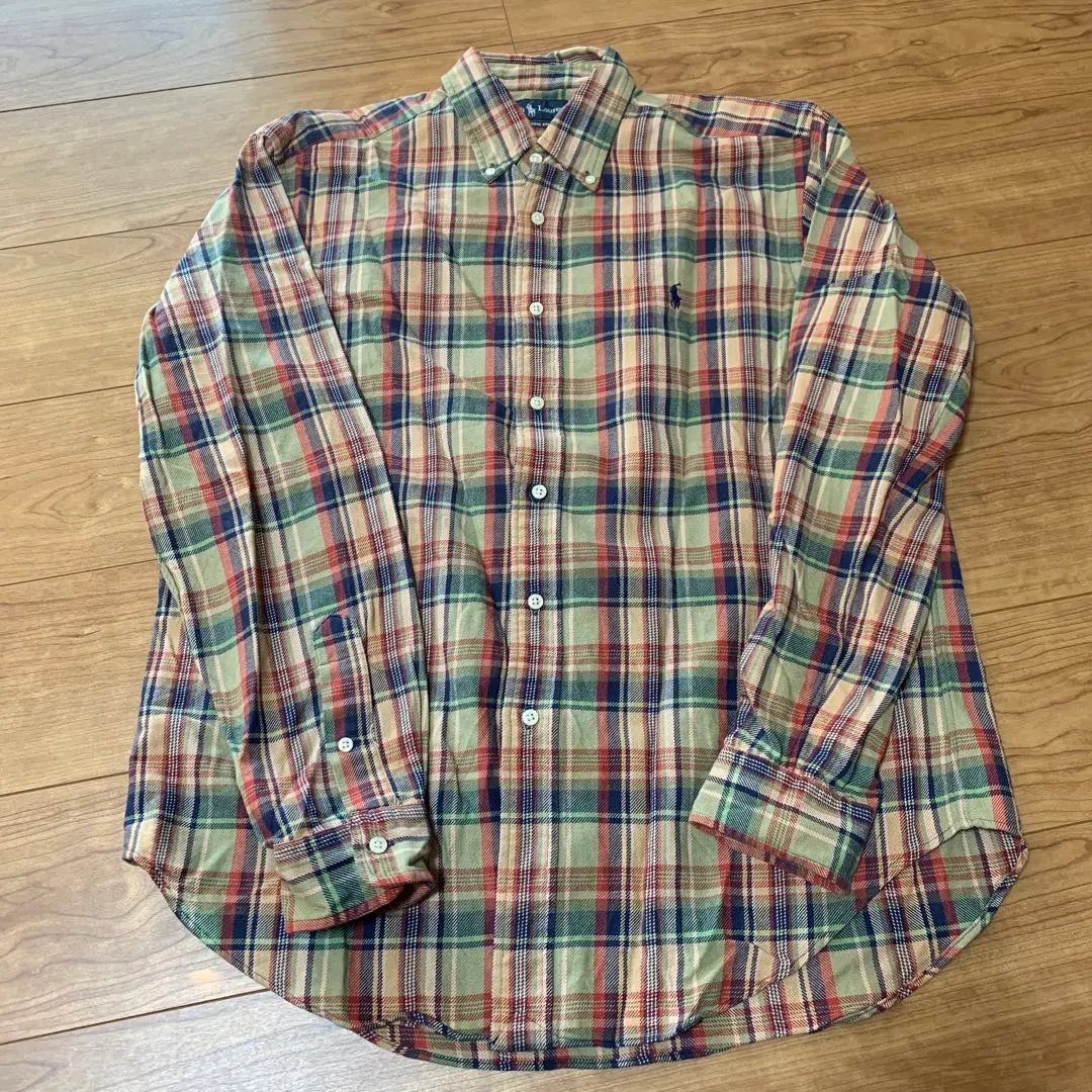 Thumbnail of Ralph Lauren BD shirt check pattern Classic fit L