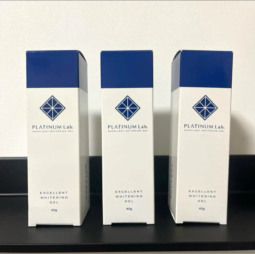 開封済・未使用品】【2本】プラチナムGE 40g 歯磨きジェル