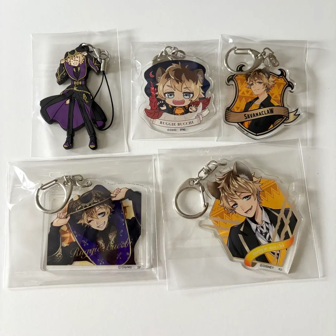 Thumbnail of Twisted Wonderland, Ruggie, acrylic keychains, rubber straps