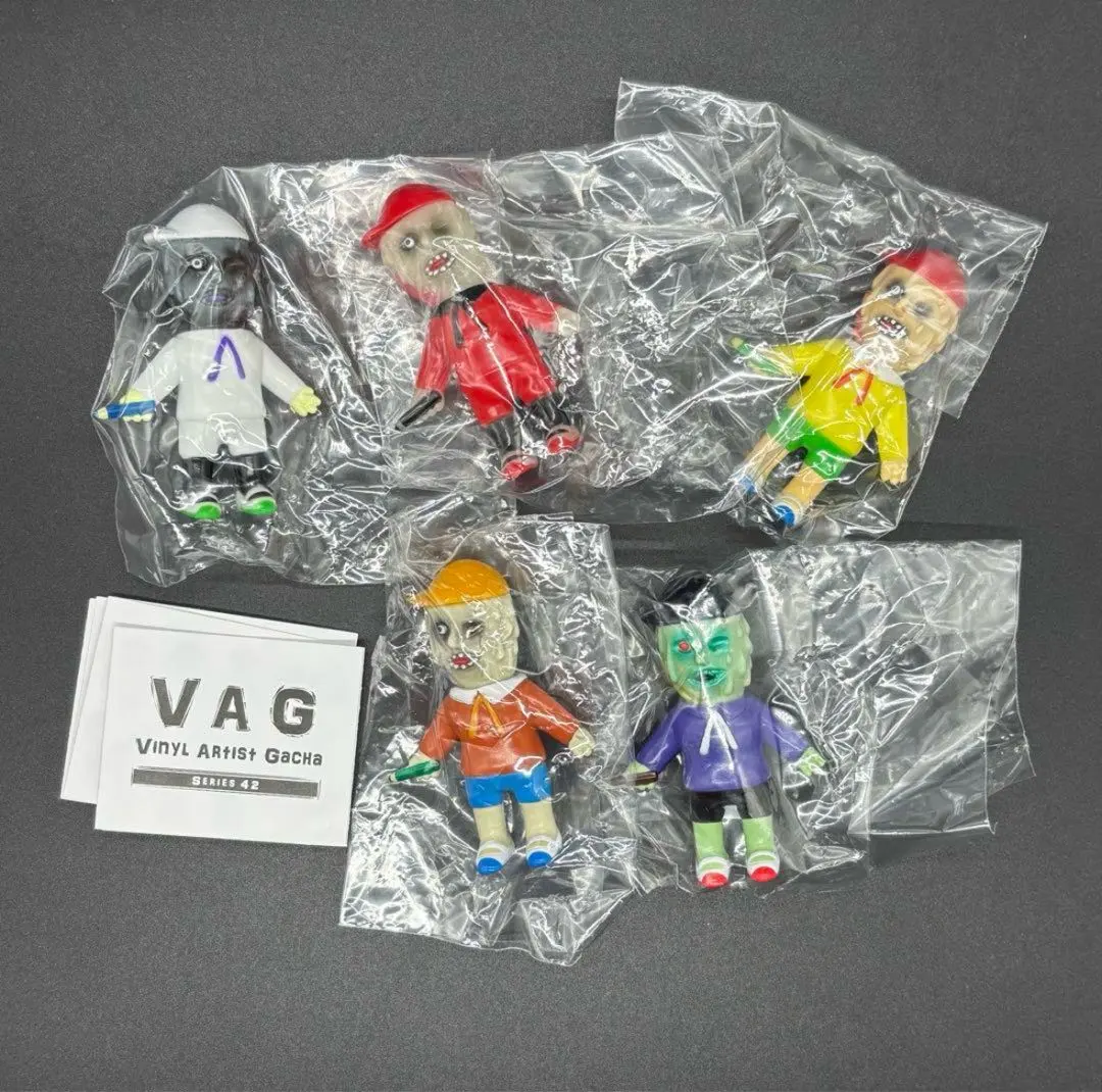 Thumbnail of VAG42 Toromi-kun Soft Vinyl Gacha Figure - All 5 Types - Sada, Bad Boys