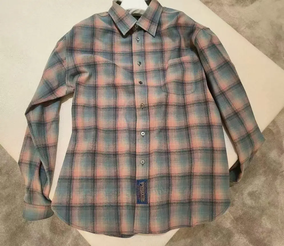martin margiela パープル バーガンディ 長袖 ブラウス 白タグ