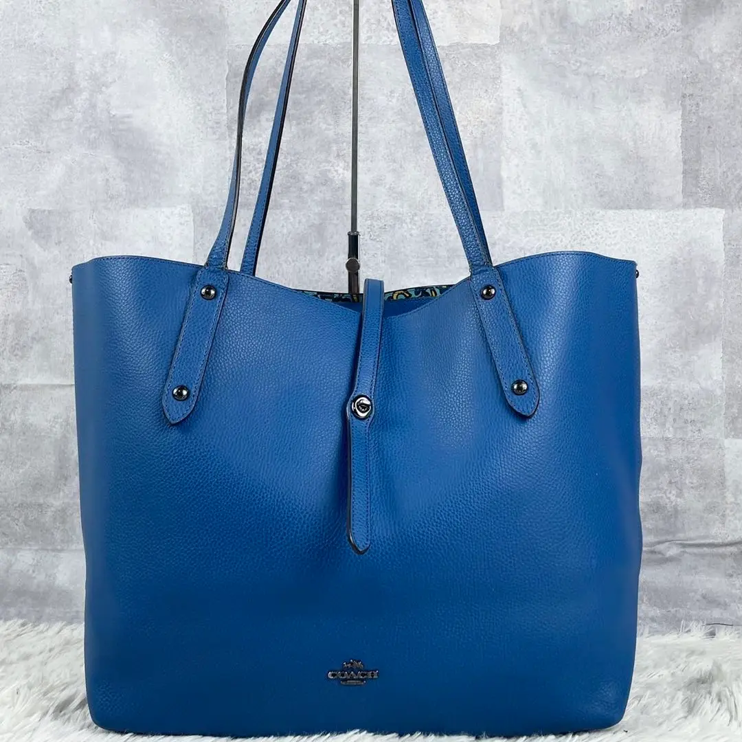 お値下げ ☆新品未使用☆ COACH本革トートバッグ 保存袋付（在庫