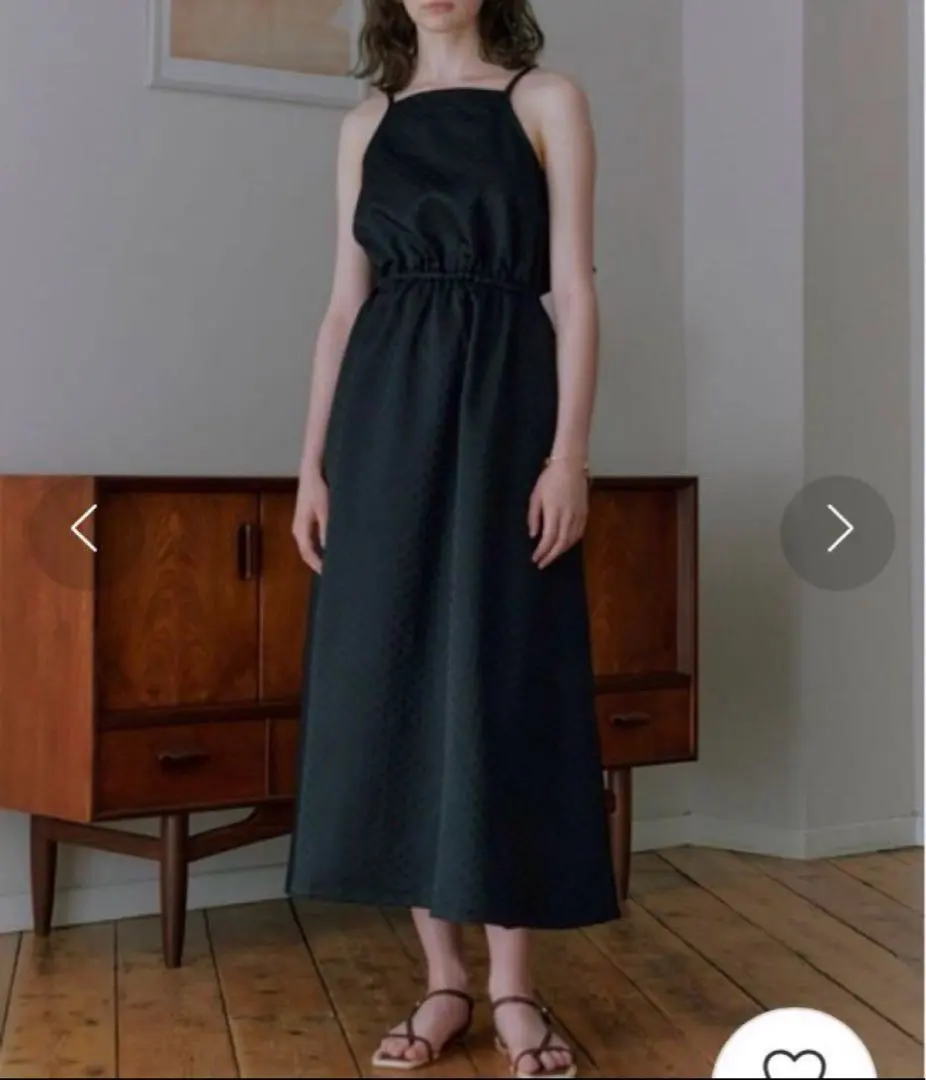 Thumbnail of Lil Ambition Pearl Dot One-Piece Dress, Black