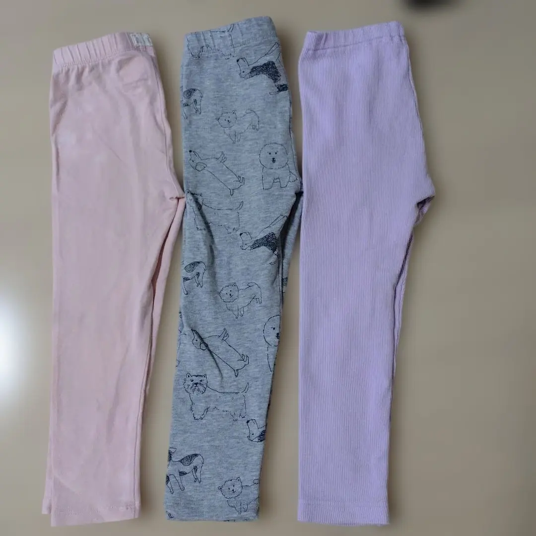Thumbnail of Kids' Leggings 3-Piece Set (100cm) GAP. UNIQLO