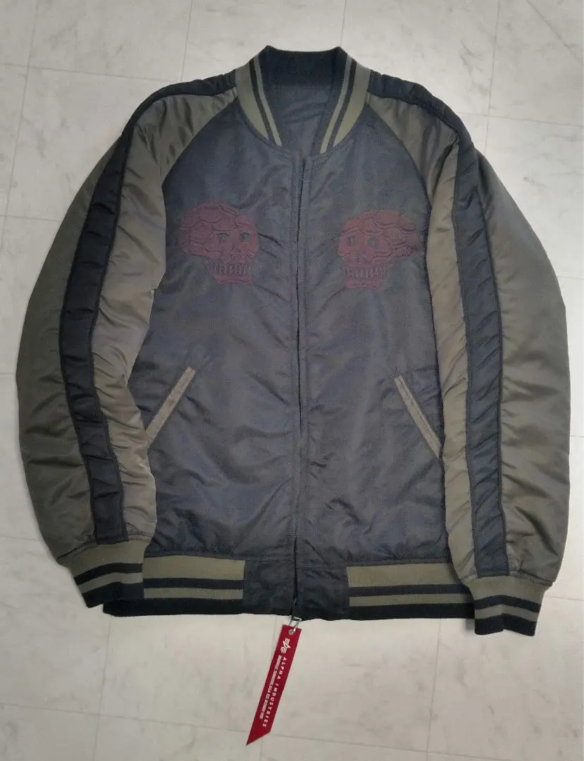 Alpha industrys バーニーズニューヨーク限定 スカジャン MA-1 Alpha Industries NY MA-1 Bomber Jacket | PacSun