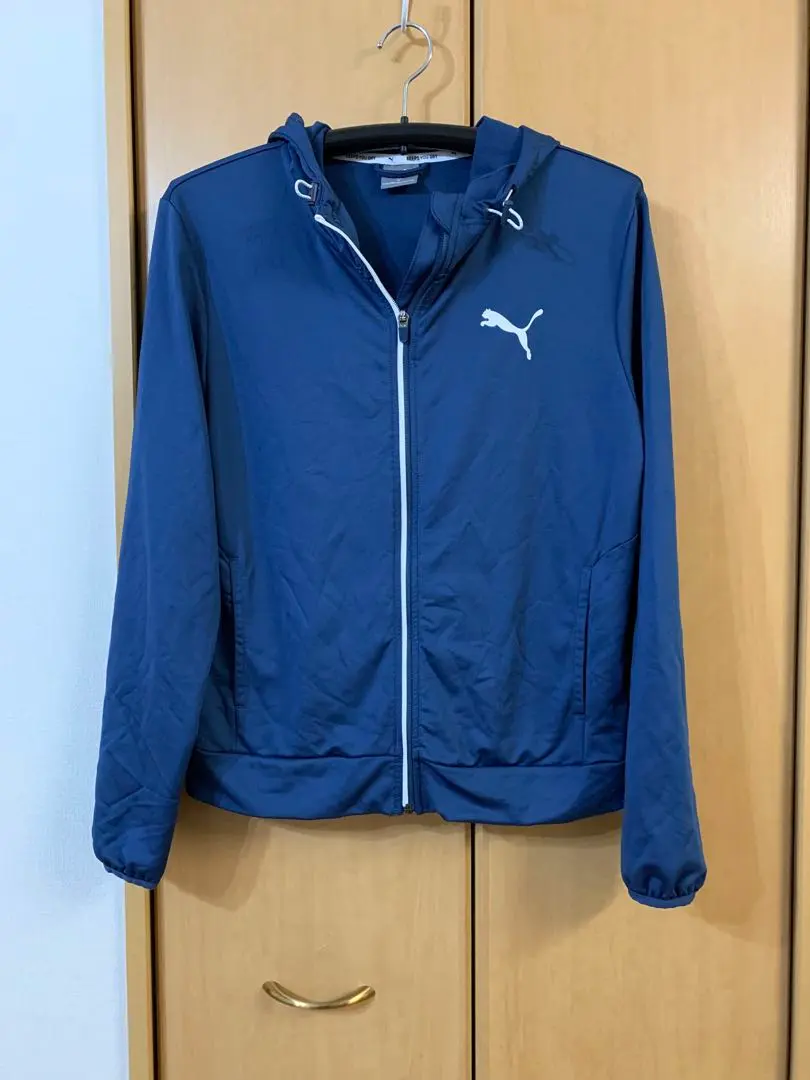 Thumbnail of PUMA Navy Windbreaker with Hood