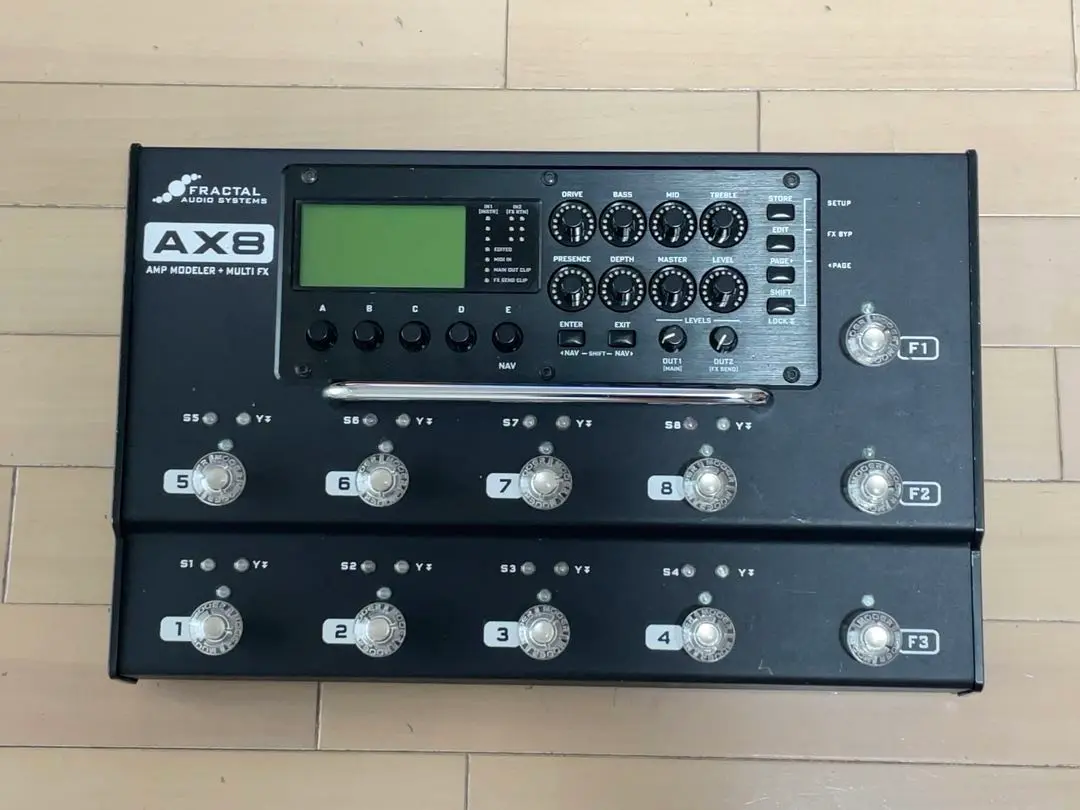 Fractal Audio Systems AX8 ケース付き AX8（取扱終了製品） | Okada-International