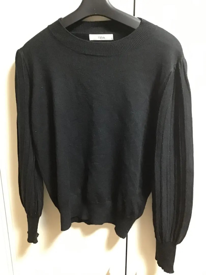 Thumbnail of [fifth] Long Sleeve Knit / Free Size ★ Black ★ Women's ★ Sweater