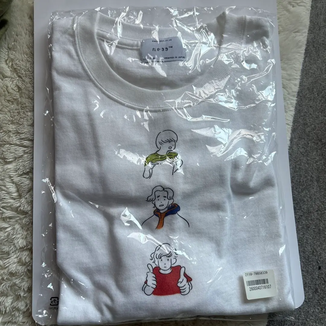 ニートと居候とたかさき 限定 Tシャツ 白 宣材写真 POPUP 2023 宣材写真 白T(TAX IN) | GOODs