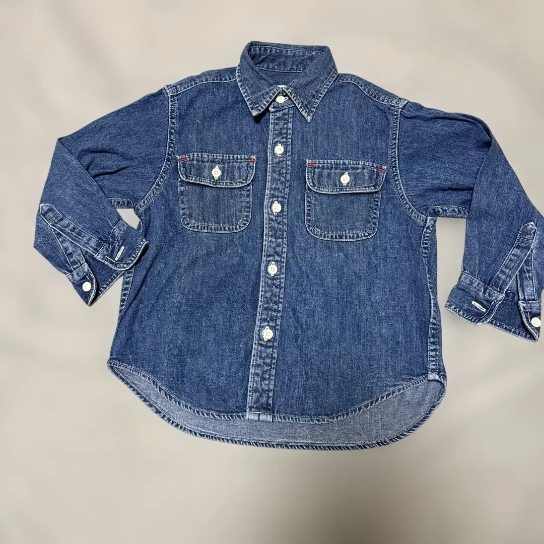 Thumbnail of Denim shirt, 110 cm