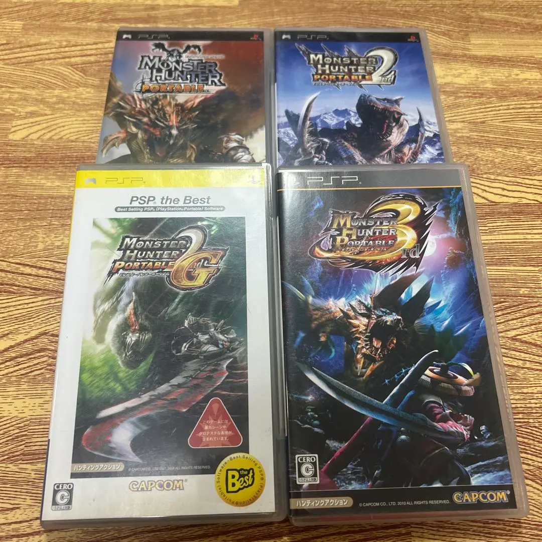 PSP 遊戲 怪物獵人 系列 總匯 ② 的縮圖