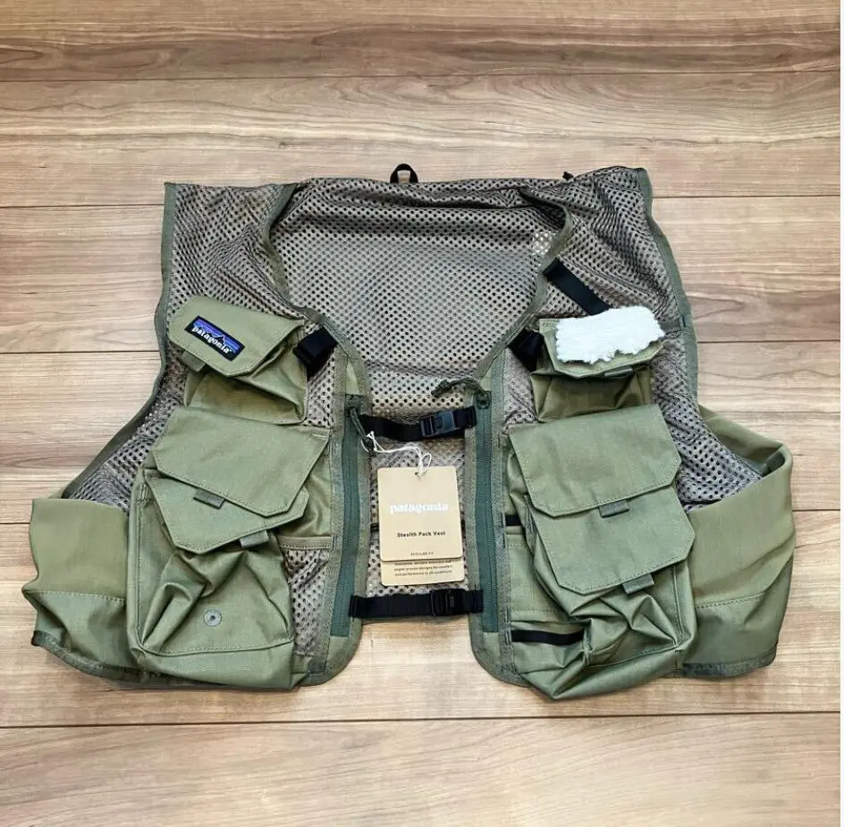 美品　未使用　パタゴニア　ステルス・パック・ベスト 　フライフィッシング 廃番カラー 特価 30％オフ 】 patagonia パタゴニア ステルス