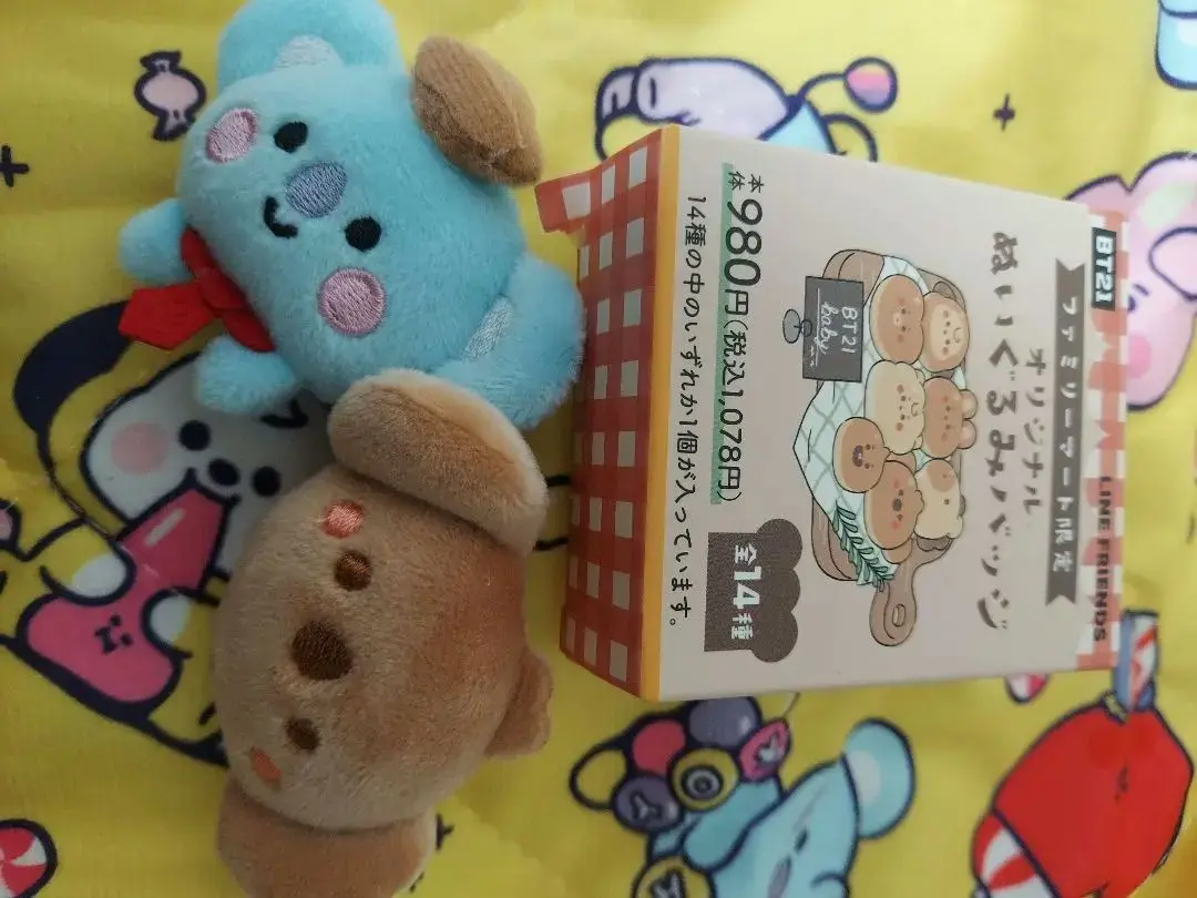 BT21 ぬいぐるみバッジ ｜商品情報｜ファミリーマート