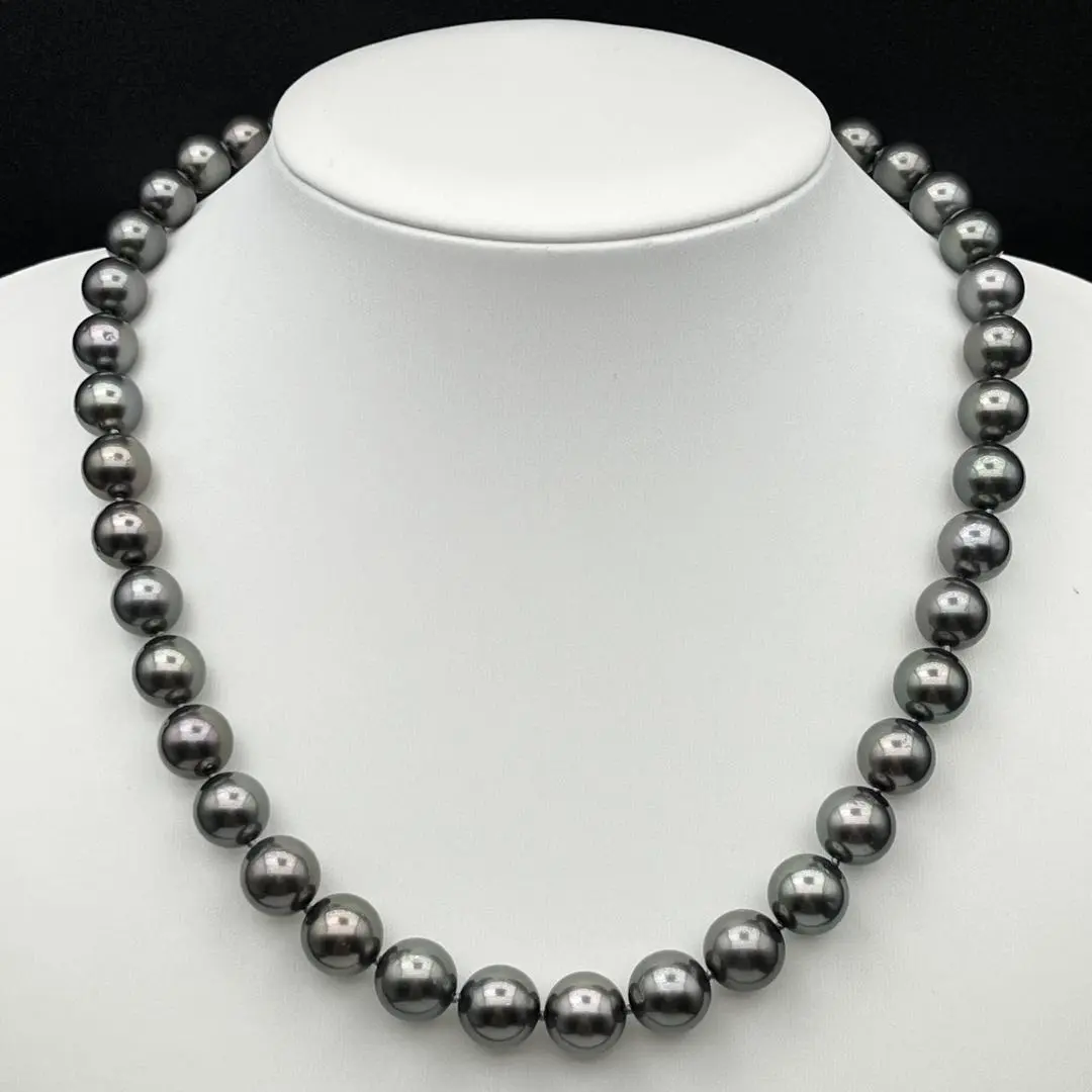 Thumbnail of TASAKI South Sea Pearl Necklace 8.5-11.0mm SILVER
