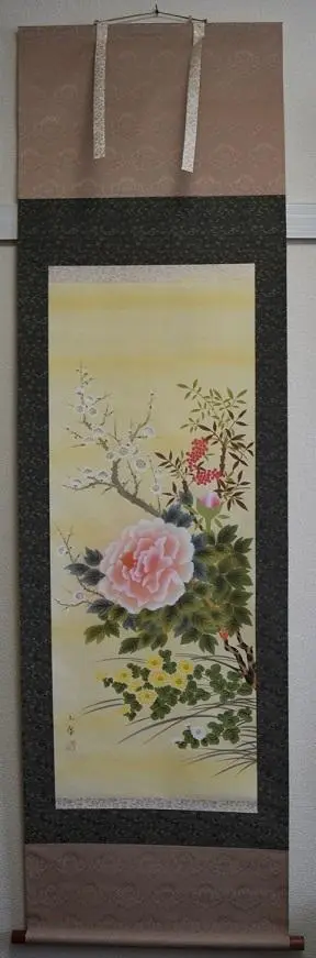 掛け軸 佐藤玉泉 『 朝顔 』 中島清堂 識箱 絹本 希少 茶道具 掛軸 美品 2025年最新】佐藤_玉泉の人気アイテム - メルカリ