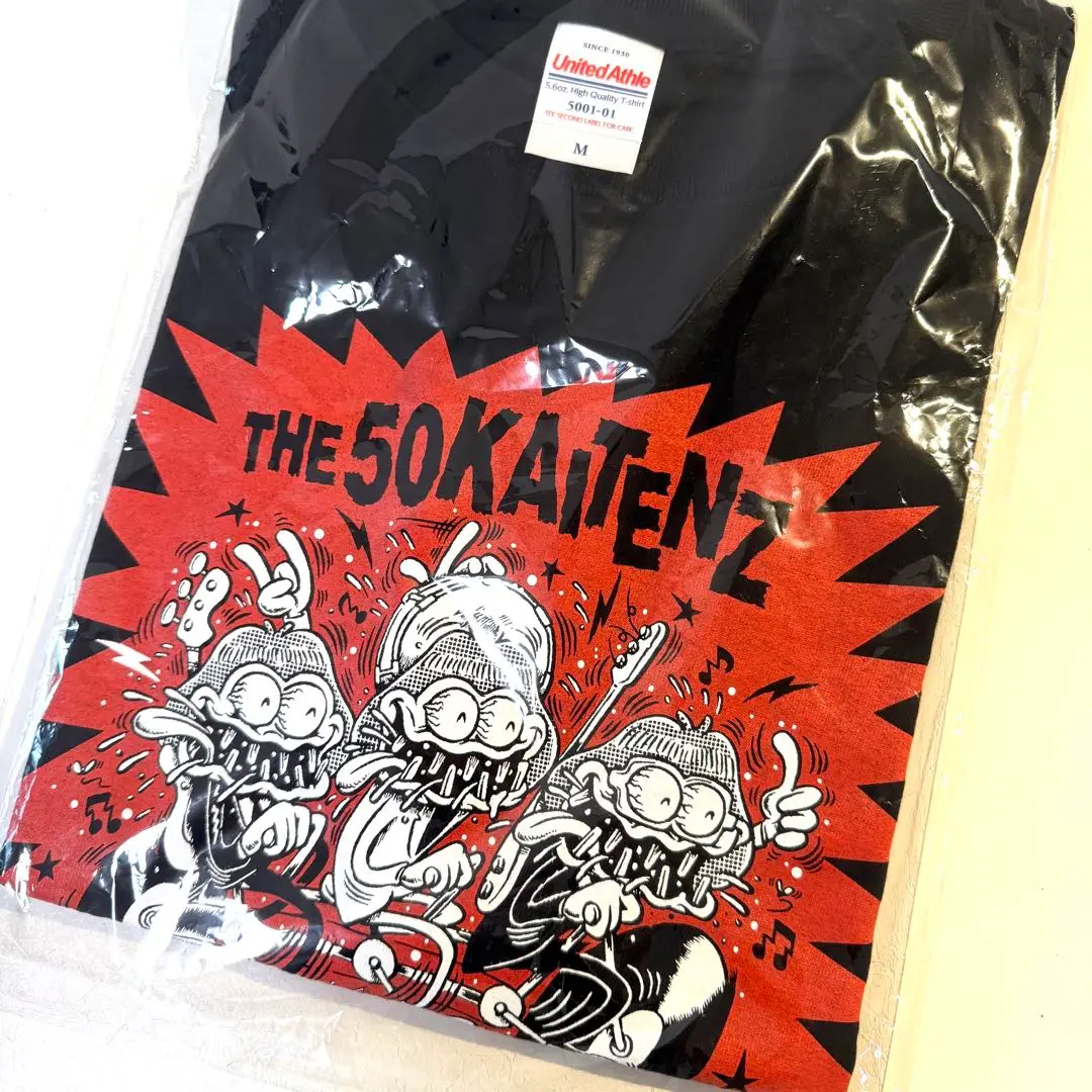 直筆サインカード付き　新品未使用　ザ50回転ズ　ライブ限定Ｔシャツ　ＸＬサイズ 2025年最新】50回転ズ tシャツの人気アイテム - メルカリ