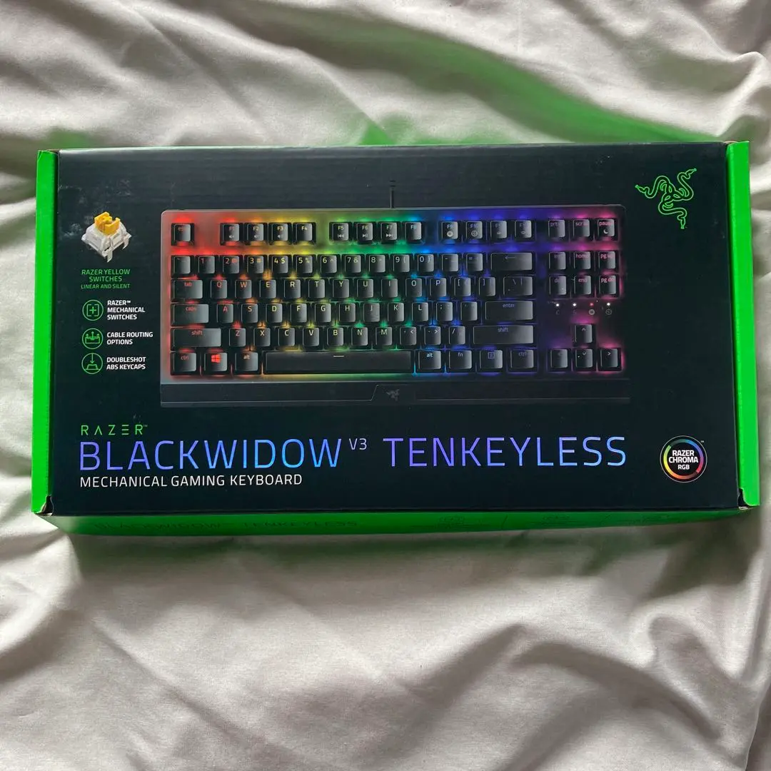 Razer BLACKWIDOW V3 TENKEYLESS 本體 的縮圖