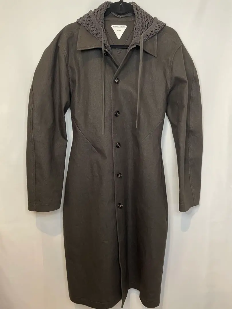 BOTTEGA VENETA パープルトレンチコート　44 スプリングコート BOTTEGA VENETA パープルトレンチコート 44 スプリングコート