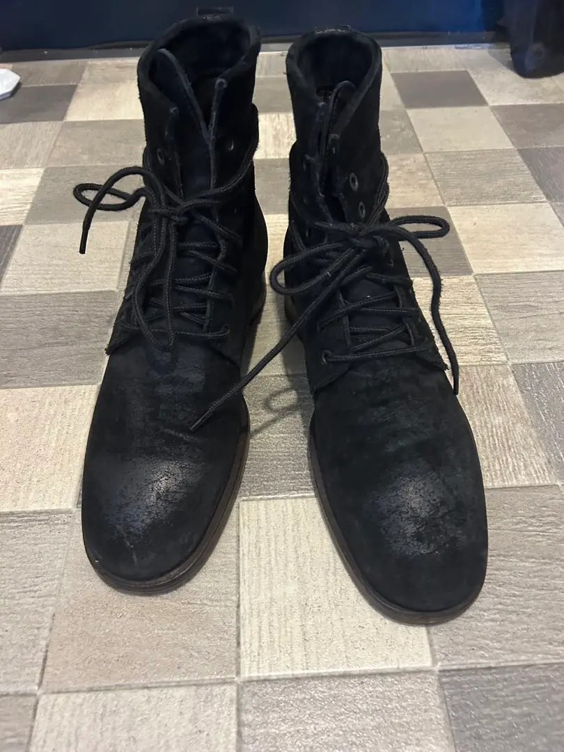 Thumbnail of Buttero boots, suede, black, size 39