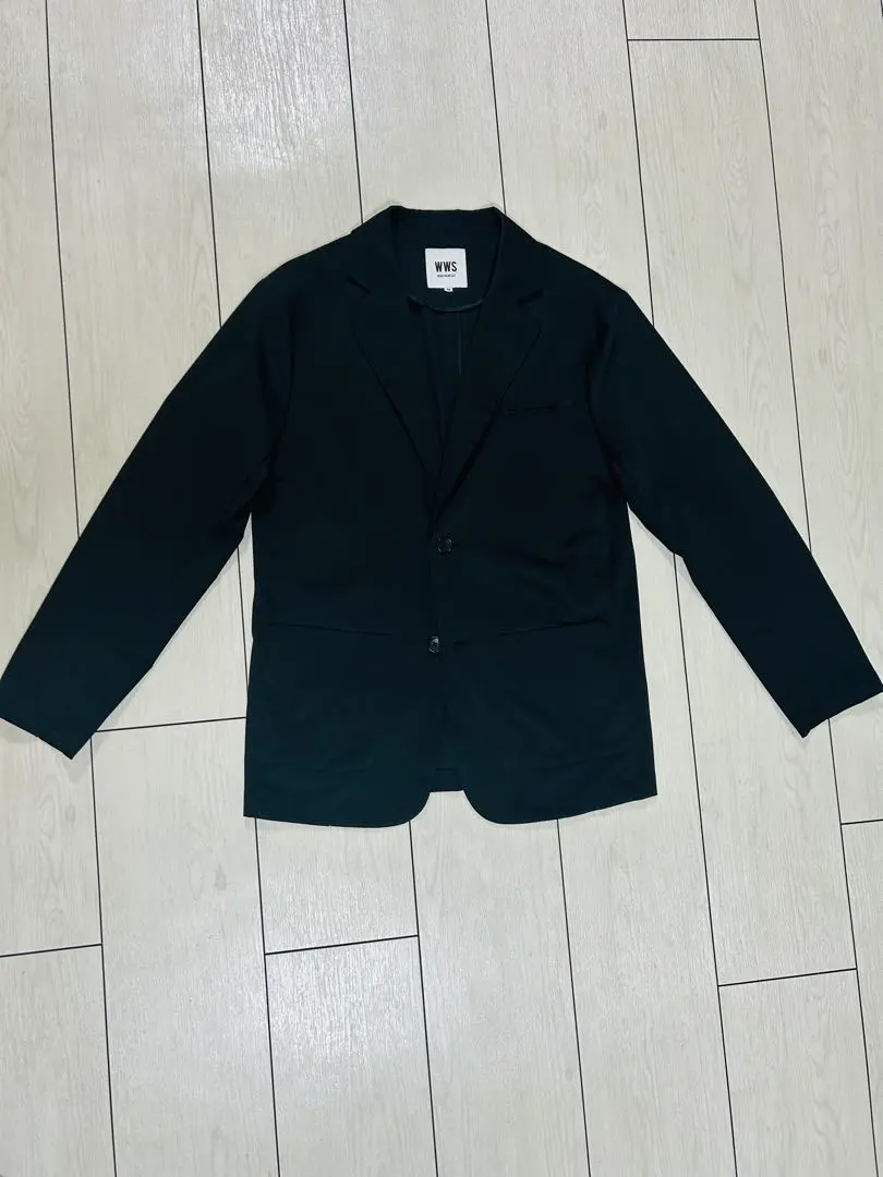 美品✨WORK WEAR SUIT テーラード L トラベルスーツ　黒 楽天市場】Bizテーラードジャケット WWS ワークウェアスーツ